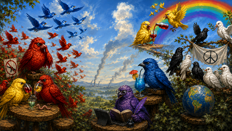 Il est où l’oiseau ?